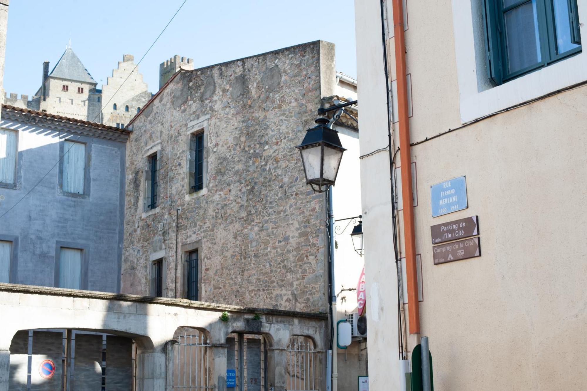 Appartement Chaleureux Au Pied De La Cite Avec Parking 卡尔卡松 外观 照片